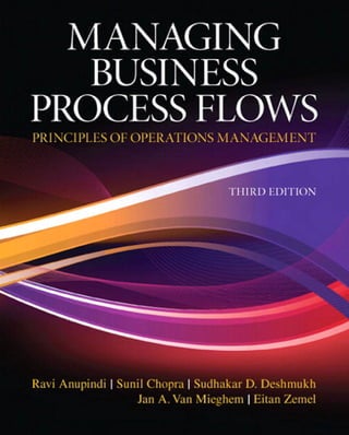 (Original PDF) Managing Business Process Flows 3rd Edition | PDF