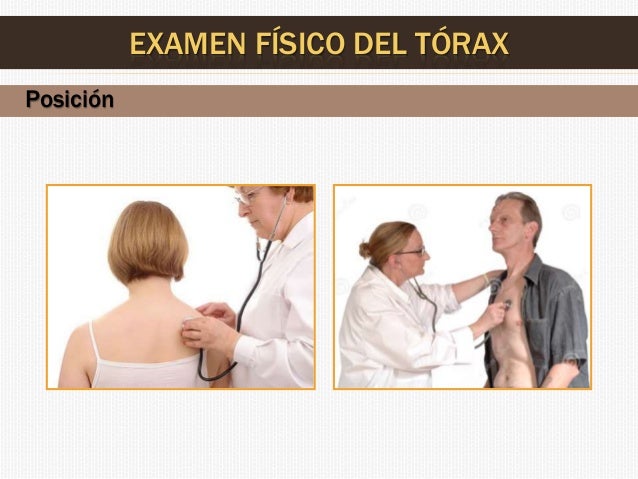 Examen físico del tórax