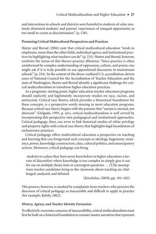 Critical Multiculturalism Theory And Praxis Stephen May Editor | PDF