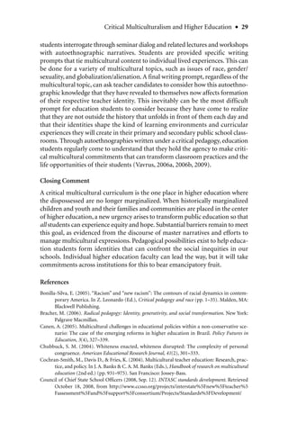 Critical Multiculturalism Theory And Praxis Stephen May Editor | PDF