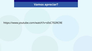 Vamos apreciar?
https://www.youtube.com/watch?v=s0sC702RCRE
 