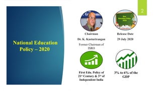 National Education Policy 2020 Secondary Education | PPTX