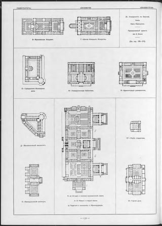 Б—Музыкальная Академія.
! 1 I—

1г©Ш  Ч
щ I{
L"ШФшврвіім
Г—Школа Изящныхъ Исскуствъ.
31. Университетъ въ Берклэй,
близъ
Санъ-Франциско.
Премированный проектъ
Арх. Е. Bénard.
(См. стр. 175-177).
З 1— Клубы студентовъ.
Д — Математическій Факультетъ.
/1—а) Исторія и политико-экономическія науки;
б—б) Новые и старые языки;
в) Педагогія и философія; г) Юриспруденція.
И— Горное дъло.
 
