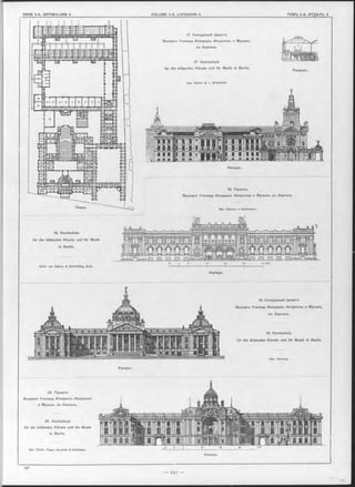 Фасадъ.
18. Проектъ
Выошаго Училища Изящныхъ Иокуоотвъ и Музыки, въ Берлинъ.
Арх. Шульцъ и Ш лихтингъ,
10 5 о Ю 20 30 40 Mir.
Фасадъ.
18. Hochschule
für die bildenden Künste und für Musik
in Berlin.
17. Конкурсный проектъ
Высшаго Училища Изящныхъ Искусствъ и Музыки,
въ Берлинъ.
17 Hochschule
für die bildenden Künste und für Musik in Berlin.
Apx. Kaiser & v. Grossheim.
Разръзъ.
Entw. von Schulz & S chlichting, Arch.
19. Конкурсный проектъ
Высшаго Училища Изящныхъ Искусствъ и Музыки,
въ Берлинъ,
19. Hochschule
für die bildenden Künste und für Musik in Berlin.
Apx. Hartung.
Фасадъ.
20. Проектъ
Высшаго Училища Изящныхъ Искусствъ
и Музыки, въ Берлинь.
20. Hochschule
für die bildenden Künste und für Musik
in Berlin.
Apx. Theod. Unger, Heubach & Schlieben.
10 20
Фасадъ.
 