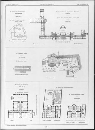 Планъ. Plan. Планъ 1-го этажа. Erdgeschoss.
j ■і ■1 11 11 1111 11 1і - H -------------
Планъ 2-го этажа. I Obergeschoss.
37. Гимназія въ Вильмерсдорфъ,
близъ Берлина.
(1 875-79 г.
Арх.: Гисбергъ, Ш траккъ, Клейнвехтеръ,
Клутманъ и Цатрау.
37. loachimsthalsches Gymnasium in W ilmersdorf,
bei Berlin.
Giesberg, S track, Kleinw ächter, Klutm ann & Zastrau, Arch.
(1875—79).
Генеральный планъ. Lageplan.
Схематическій планъ зданія.
39. Гимназія въ Зальцведель.
(1879—82 r.).
Apx. Doeltz.
39. Gymnasium zu Salzwedel.
38. Гимназія въ Лиффѣ.
Apx. Schöneberg.
38. Gymnasium zu Liffa.
Планъ главнаго этажа. Oberhauptgeschoss.
Генеральный планъ. Lageplan.
40. Гимназія въ Кёльнъ. Арх. РашдорФъ.
40, Aposteln-Gymnasium zu Köln.
Raschdorff, Arch.
 