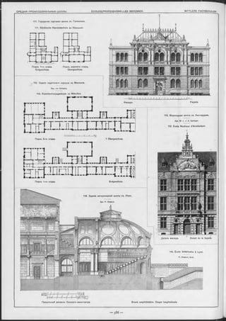 111. Городская торговая школа въ Ганноверъ.
111. Städtische Handelsschule zu Hannover.
Плант» 1-го этажа.
Erdgeschoss.
Планъ верхняго этажа.
Obergeschoss.
112. Зданіе кадетскаго корпуса въ Мюнхенъ,
Apx. von Schaoky.
112. Kadettenkorpsgebäude zu München
Façade.Фасадъ.
113. Мореходная школа въ Амстердам-ь.
Apx. W . u J Z. S pringer.
113. École Nautique d’Amsterdam.
1 Obergeschoss.Планъ 2-го этажа.
ErdgeschossПланъ 1-го этажа.
114. Зданіе ветеринарной школы въ Ліонъ
Apx. P. Chabrol.
î>-
Detail de la façade.Деталь Фасада,
топHENON -CQ) - :
114. École Vétérinaire à Lyon
P. C habrol, Arch.
іи п п п п п ігіпг^тг^ j
ГнтаітаЕЕДс'де.нопеігдр|.сУтА;
АРШ.Г |J < f , ; , / ІС А І
F - l Г - - І — l— I— IMETRES
Продольный разръзъ большого амФитеатра. Grand am phithéâtre. Coupe longitudinale
 