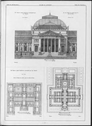 Планъ.
37. Проектъ зданія Судебныхъ
гор. Парижа.
А р х. B réasson.
учрежденій Palais de Justice pour la
ville de Paris.
Bréasson, A rch .
Фасадъ.
38. Проектъ зданія Судебныхъ учрежденій для гор. Парижа.
А рх. P aulin.
38. Un Palais de Justice pour la ville de Paris.
ДЛЯ
Façade.
Plan. Планъ. Plan.
APlfffN I 11 f l I 11 hftfH САЖ
 