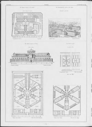 огородъ.огородъ-
ХІУІЛIогородъ,
Ѵ воРШ
{р д л я р і
оогулок’ ХлворъК
рг.----для • Щ
ірогулок?
Хужчинъ-
•Ій
женское отд.
хозяйств. дворъ хазяйств. дворъ
IU I « »V Ï.VJ
И111111111 1________I
Генеральный планъ. Gesammtansicht.Общій видъ.Lageplan
55 Prison à Lyon.55. Зданіе тюрьмы въ Ліонь.
109 87 6 5 4 3 21 0
I 1! I I 1111.1____
Главный Фасадъ. Façade principale.
Plan de situation.Генеральный планъ.
лворъ дворъ
дворъ дворъ
дворъ
входъ
Планъ 1-го этажа Планъ 2-го этажа. Plan du 1-er étage.Plan du rez-de-chaussée.
54, Зданіе тюрьмы въ St. Gallen. 54. S tra fa n sta lt St. Jacob in S t. Gallen.
А р х и т . K u b 'y & T h . G ohl. K u b ly & T h . G ohl, A rc h .
 