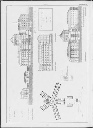 STRAFANSTALTEN.
Поперечныйразръзъ.Coupetransversale.
 