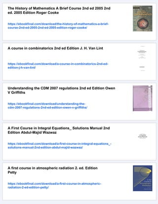 Electronics A first course 2nd Ed 2nd Edition Owen Bishop | PDF