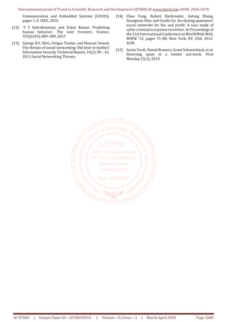 Comparative Study of Cyberbullying Detection using Different Machine ...