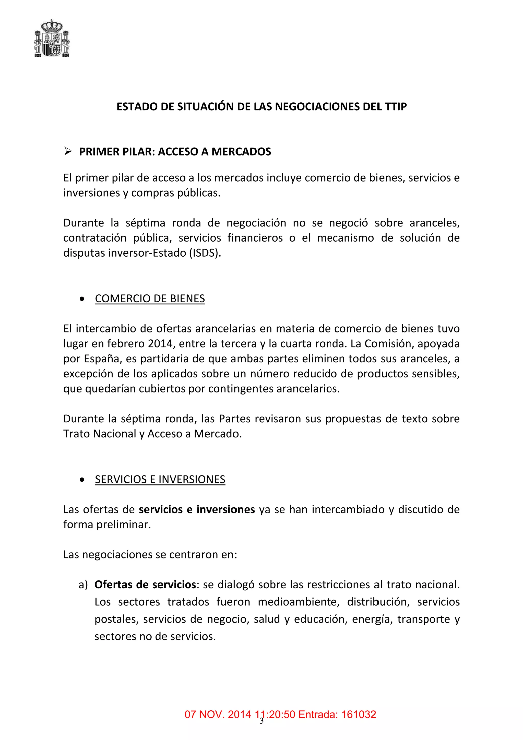 Informe TTIP