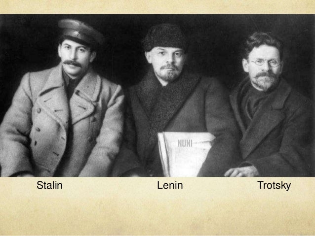 Image result for Lenine, estaline e Trotsky