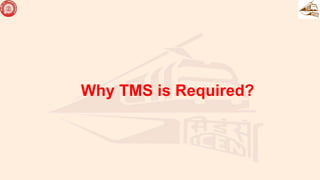 Why TMS is Required?
 