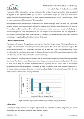 Design of Small-scale Biogas Plant for Household Need | PDF