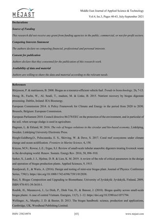 Design of Small-scale Biogas Plant for Household Need | PDF