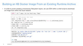Docker and IBM Integration Bus | PPT
