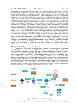 A system architecture for mixed reality systems in vocational schools ...