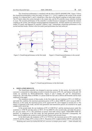 Modeling and control of a hybrid DC/DC/AC converter to transfer power ...