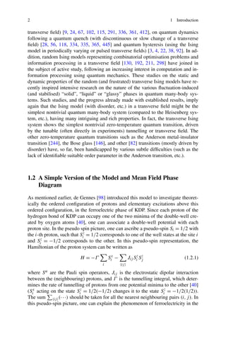 Quantum Ising Phases And Transitions In Transverse Ising Models 2nd ...