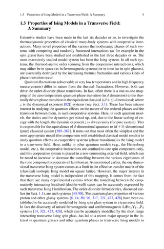 Quantum Ising Phases And Transitions In Transverse Ising Models 2nd ...