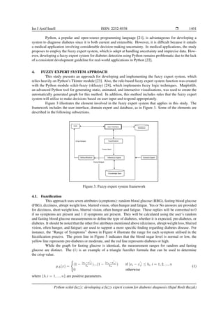 Python scikit-fuzzy: developing a fuzzy expert system for diabetes ...