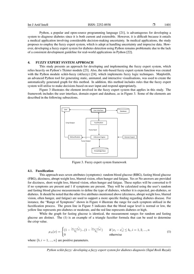 Python scikit-fuzzy: developing a fuzzy expert system for diabetes ...