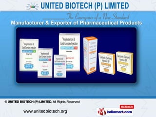 Manufacturer & Exporter of Pharmaceutical Products
 