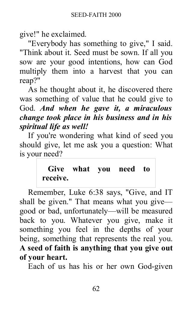 Oral roberts seed faith not Suggest you Oral roberts seed faith the amusing