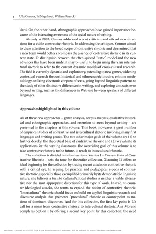 Contrastive Rhetoric Reaching To Intercultural Rhetoric Ulla Connor | PDF