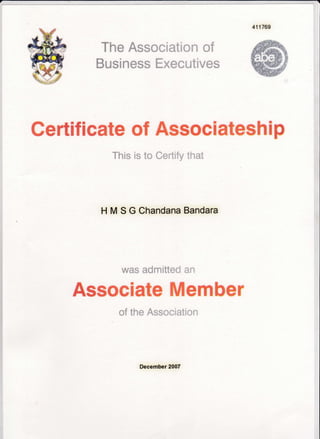 ABE Membership