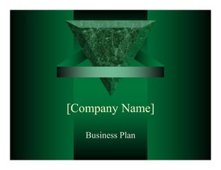[Company Name]

   Business Plan
 