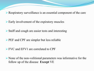 Respiratory Muscle Decline in Duchenne Muscular Dystrophy (2) | PPTX