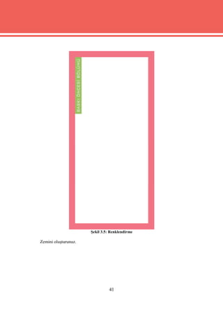 Şekil 3.5: Renklendirme

Zemini oluşturunuz.




                                41
 