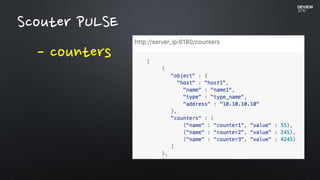 - counters
Scouter PULSE
 