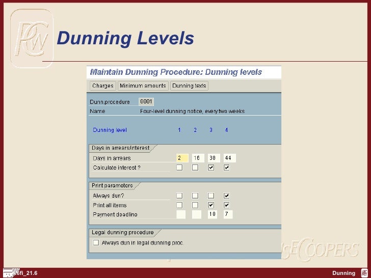DUNNING CONFIGURATION IN SAP FICO PDF DUNNING CONFIGURATION IN SAP FICO PDF