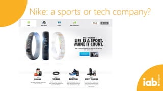 Nike: a sports or tech company?

 