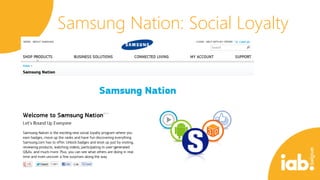 Samsung Nation: Social Loyalty

 