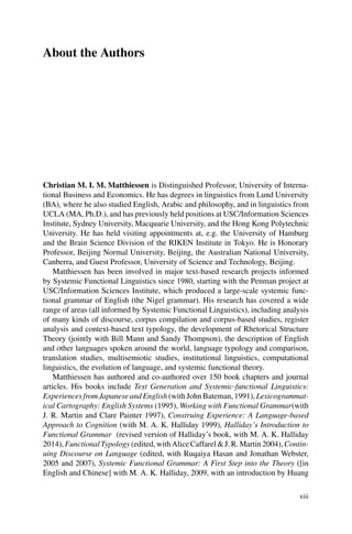 Systemic Functional Insights On Language And Linguistics Christian Mim ...