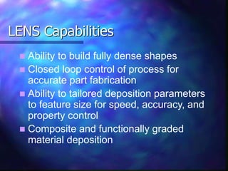 Powerpoint Lens Process LENS.PPT