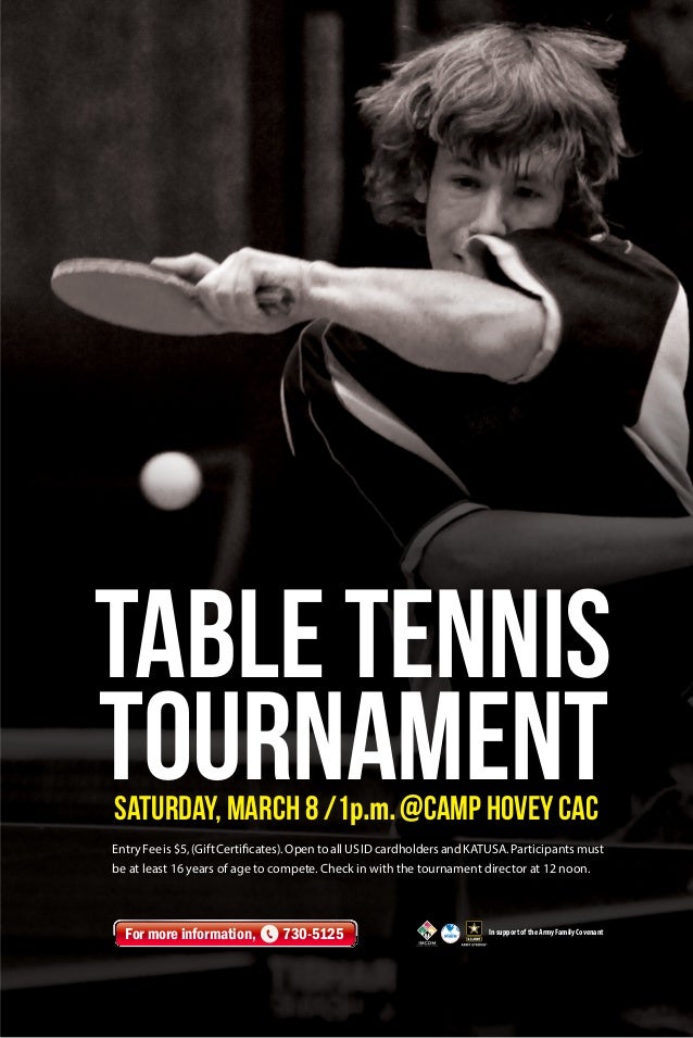 Table Tennis Tournament