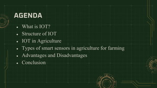 IOT in Smart Farming | PPTX
