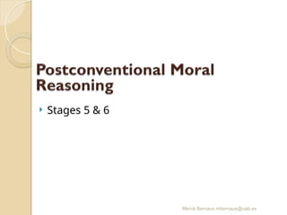 Mercè Bernaus mbernaus@uab.es
 Stages 5 & 6
 