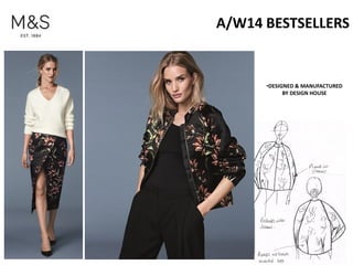 A/W14 BESTSELLERS
•DESIGNED & MANUFACTURED
BY DESIGN HOUSE
 