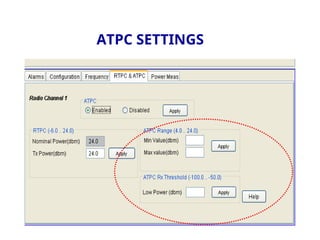 ATPC SETTINGS
 