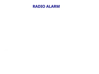 RADIO ALARM
 