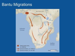 Bantu Migrations