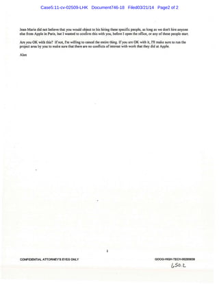 Case5:11-cv-02509-LHK Document746-18 Filed03/21/14 Page2 of 2
 