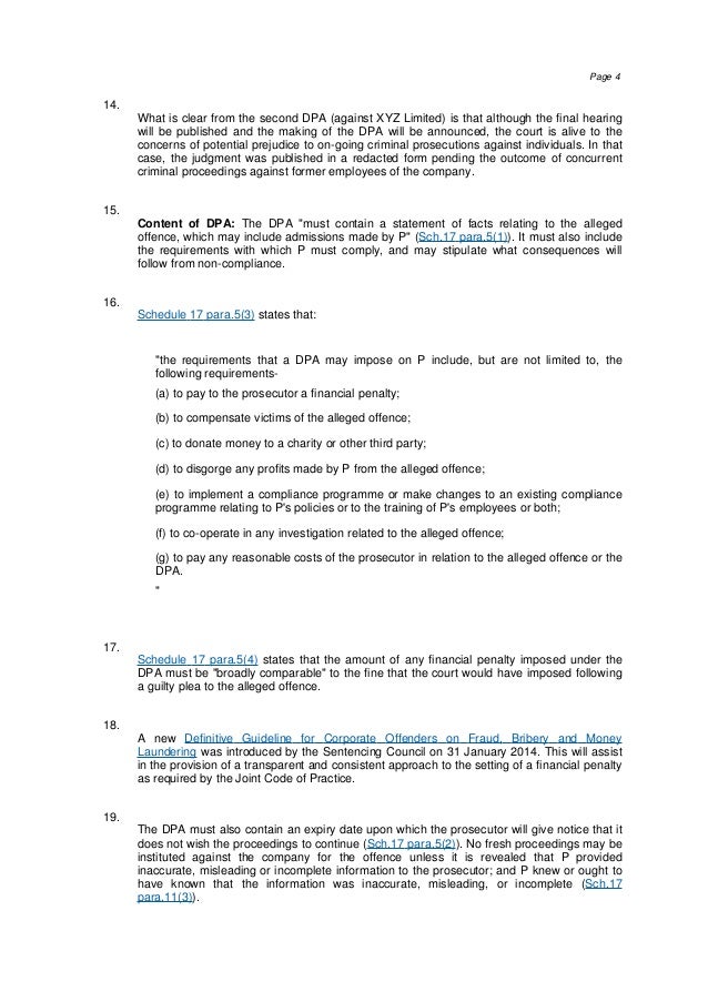 Westlaw Insight (Deferred Prosecution Agreements)
