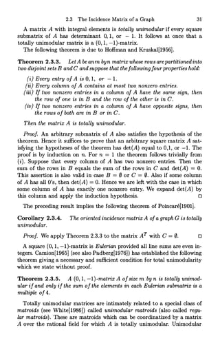 Offman Matrix Combinatorial Matrix Theory Richard A Brualdi Herbert J Ryser | PDF